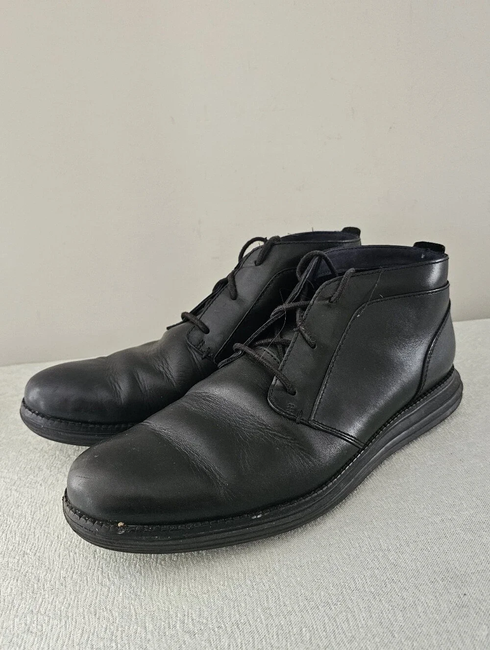 Cole Haan Men's Originalgrand Remastered Bkack Waterproof Chukka Boot